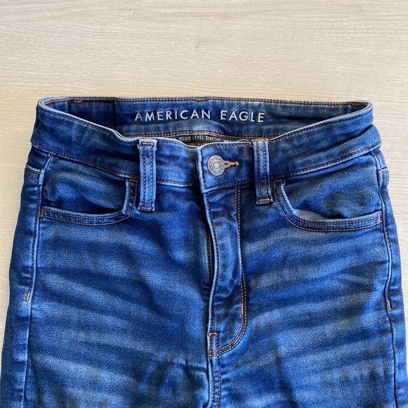 American Eagle Outfitters Super Hi-Rise Jeggings Size 00 Regular - Picture 4 of 8